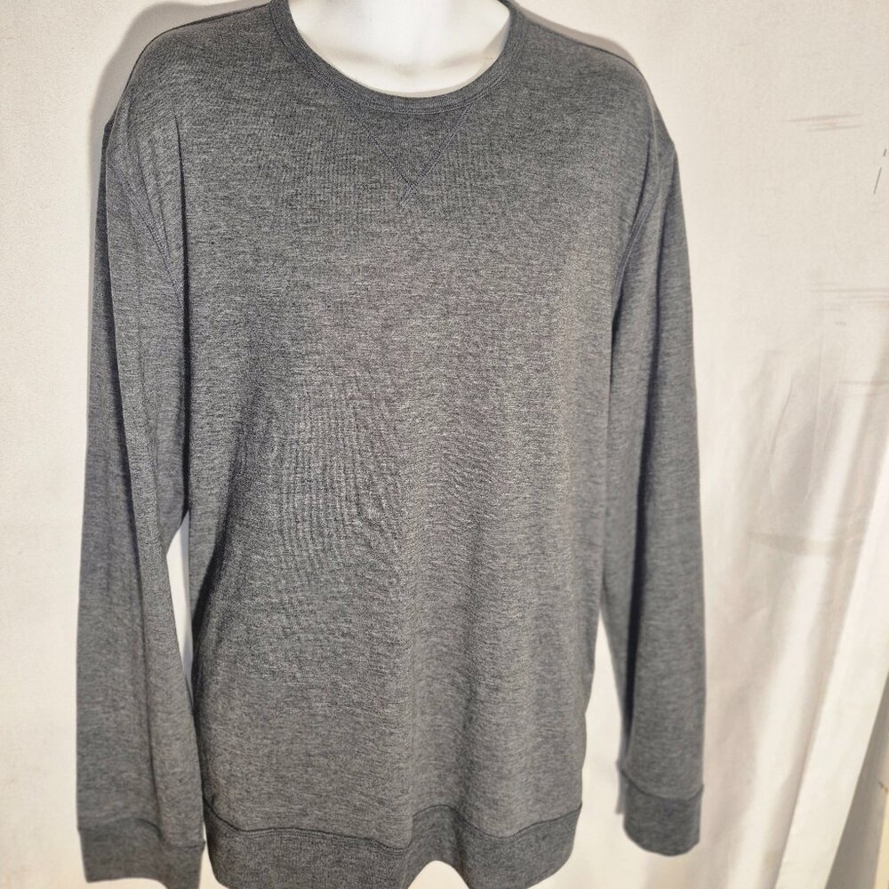 SONOMA Stylish Thermal Shirt, Grey & Black in size XXL